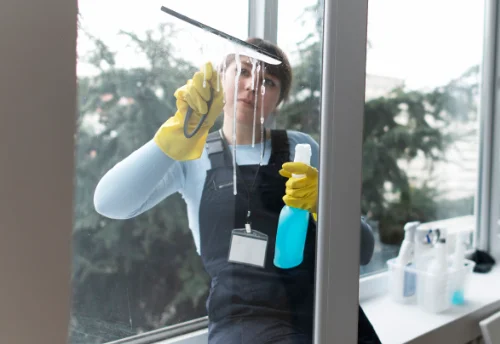 Nettoyage de vitres intérieures et extérieures à Campsas